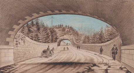 Central Park, Transverse Road No. 2, 1870