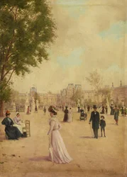 I giardini delle Tuileries