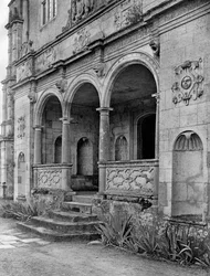 La loggia, Cranborne Manor House, Dorset