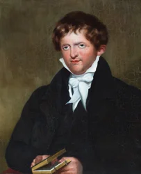 Ritratto del reverendo Joseph Wolff (olio su tela)