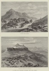 Un sanatorio collinare indiano, Purandhar, vicino a Poona, Bombay