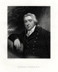 Edward Jenner, medico di campagna inglese, XIX secolo