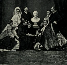 Un gruppo della famiglia reale