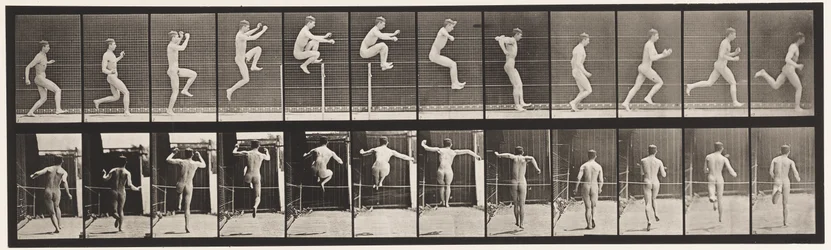 Tavola 154. Saltare; correre dritto, salto in alto