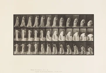 Tavola 205. Portare e chinarsi con un vaso, 1885