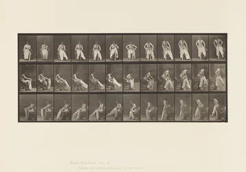 Tavola 420. Toilette; alzarsi dalla sedia e vestirsi, 1885