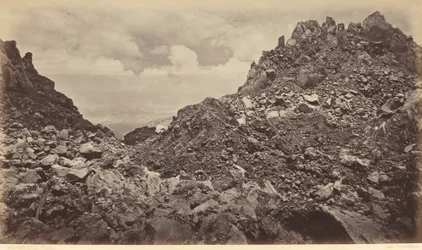 Quezaltenango dal cratere di un vulcano