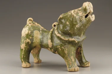 Figura tombale di un cane che abbaia, inizio 1°-inizio 3° secolo