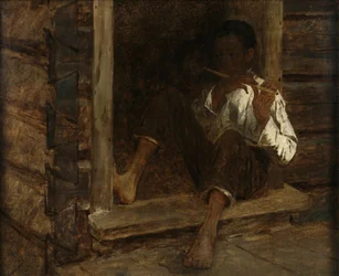 Ragazzo nero, ca. 1860-61