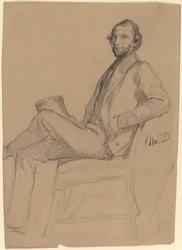 Studio seduto di M.D.