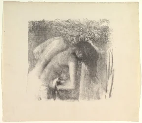 Dopo il bagno grande versione, 1891-92