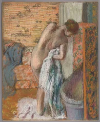Dopo il bagno (Donna che si asciuga)