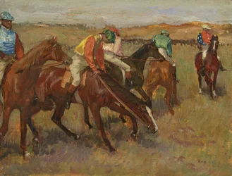 Prima della corsa, c.1882