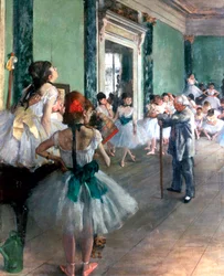 Classe di danza, 1874