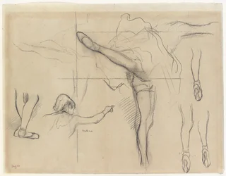 Ballerina - sei schizzi