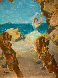 Ballerina. Scena di balletto. 1891