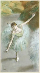 Ballerina in verde