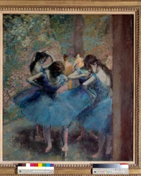 Ballerine in blu