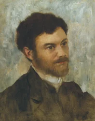 Degas - Ritratto di uomo, 1868-1872 circa, L 195