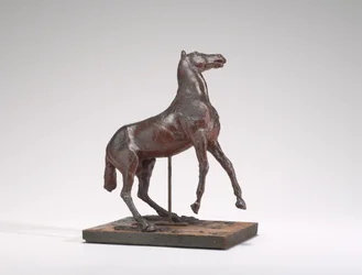 Cavallo impennato, anni 1880