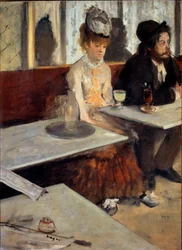 In un caffè o L