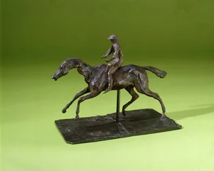 Fantino su un cavallo (bronzo)