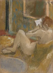La Liseuse" di Edgar Degas