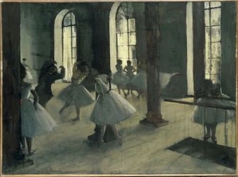 La prova al centro di danza