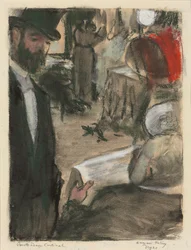 Ludovic Halevy trova Madame Cardinal in un salotto, 1876-1877