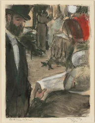 Ludovic Halevy trova Madame Cardinal in una loggia
