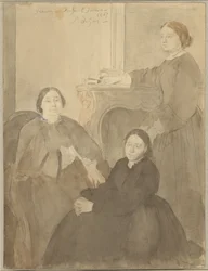 Mme. Michel Musson e le sue figlie, Estelle e Désirée