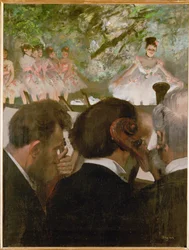 Musicisti in orchestra (olio su tela)