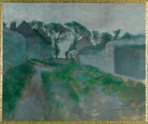 Strada del villaggio Saint Valery-sur-Somme