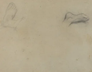Studi di piedi (verso)