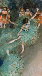 Danzatrice Oscillante in Verde