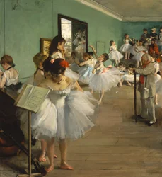 La classe di danza, 1874