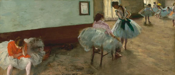 La lezione di danza, c. 1879