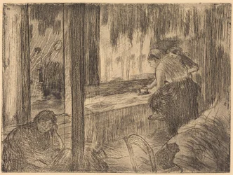 The Laundresses (Le lavandaie (La stiratura))