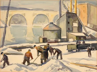 Lavoratore C.W.A. a Key Bridge