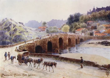 Spagna settentrionale: Plasencia, Puente San Lazaro