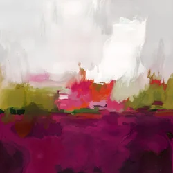 Paesaggio astratto dai colori vivaci
