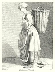 Venditore di ostriche (incisione)