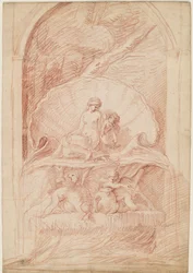Fontana Rocaille con Venere, Amorini e cigni