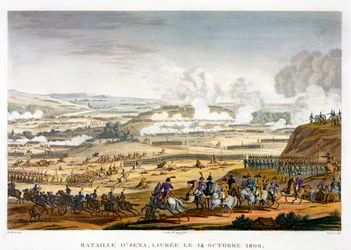 La battaglia di Jena, Germania, 14 ottobre 1806