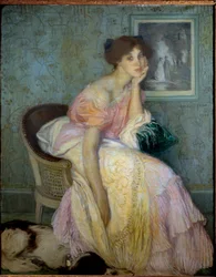 Ritratto di Miss Ella Carmichael, governante dei bambini