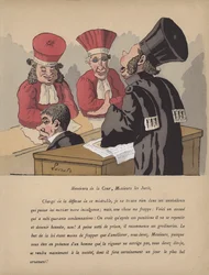 Scena in aula di tribunale
