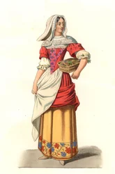 Contadino francese del XVII secolo, da un
