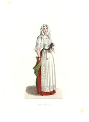 Donna in abito da mattina, Francia