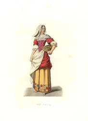 Contadina, Francia