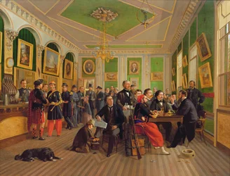 Interno della casa di George Hayward Porter, 1863